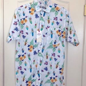 Izod Saltwater Performance Vented Beach Shirt